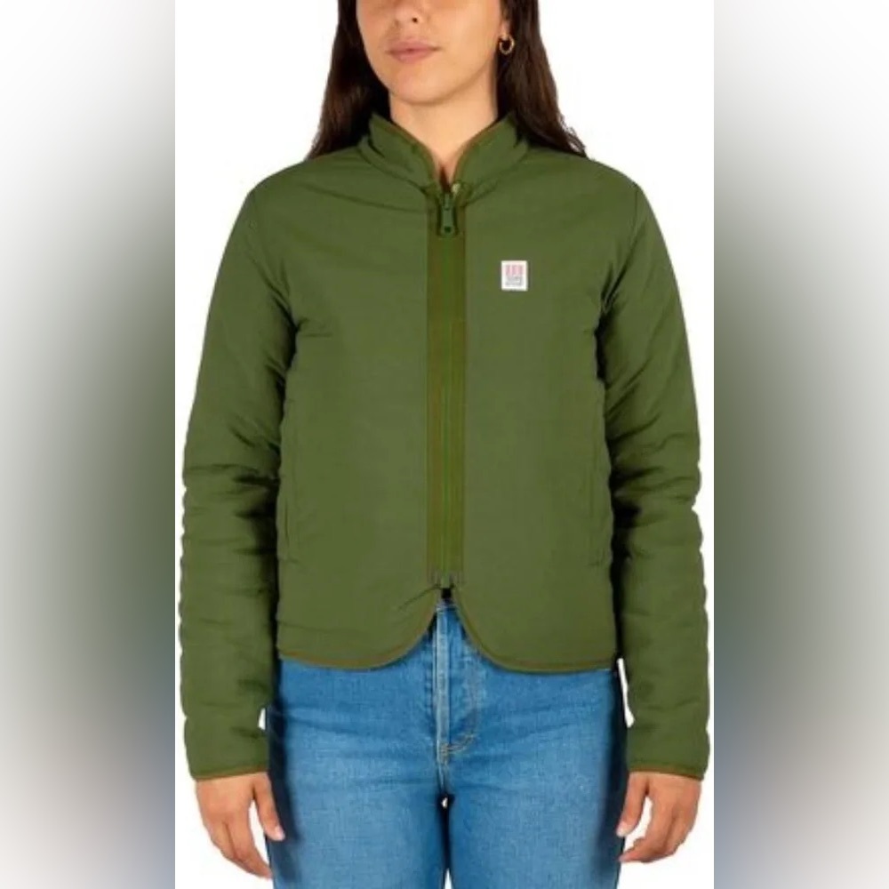 Topo Designs Reversible Bomber Jacket. Women’s small.